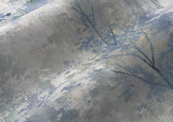 Woodland, Saxon Blue - Roman Blind - Image 4